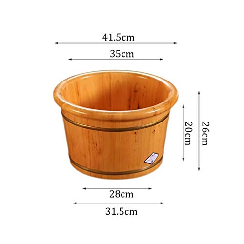 Cubeta de Madera para Baño de Pies y Pedicura miniatura 3
