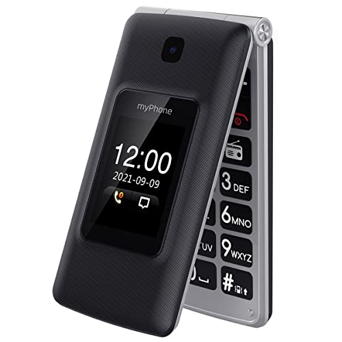 MP myPhone Tango LTE - Vikbar seniormobil med stora knappar och 4G