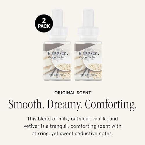 Pura & Barr-Co. Home Scent Refill - Smart Home Air Diffuser Fragrance - Up to 120-Hours of Premium Fragrance per Refill - Household Essential - Clean & Safe Diffuser - 2 Pack, Original Scent - Thumbnail 2