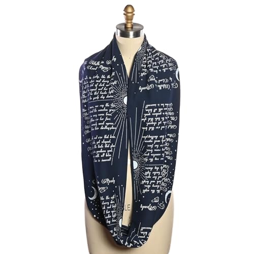 She Walks in Beauty Book Scarf4