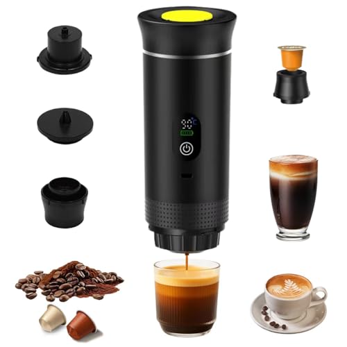 SuperRC Portable Coffee Maker, 3-in-1 Espresso Machine for Travel 20