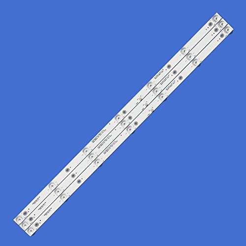 Tira de LED para iluminación interior de TV compatible con chasis 385E20 de 7 lámparas