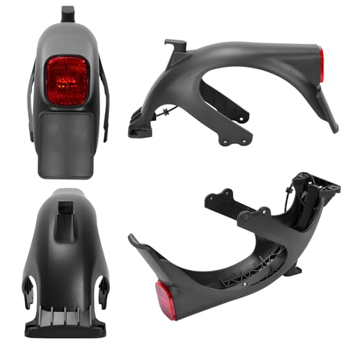 Scooter Achterspatbord, Spatbord voor Segway Ninebot Max G2 Elektrische Scooter, Scooter Achterspatbord Vervanging met Achterlicht Montage - Afbeelding 3