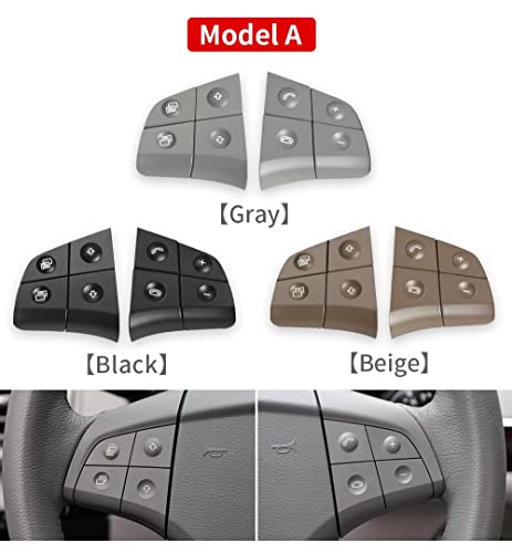 Boutons de volant ANTWAX Mercedes W164 pour commande audio