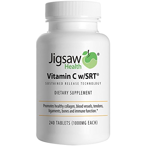 Jigsaw Health Slow Release Vitamin C 1000 mg Tablets - 240 Count