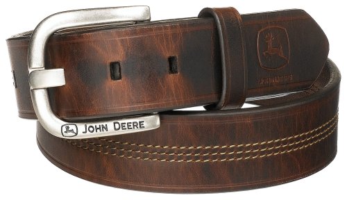 John Deere Men's 35Mm Belt, Brown, 36