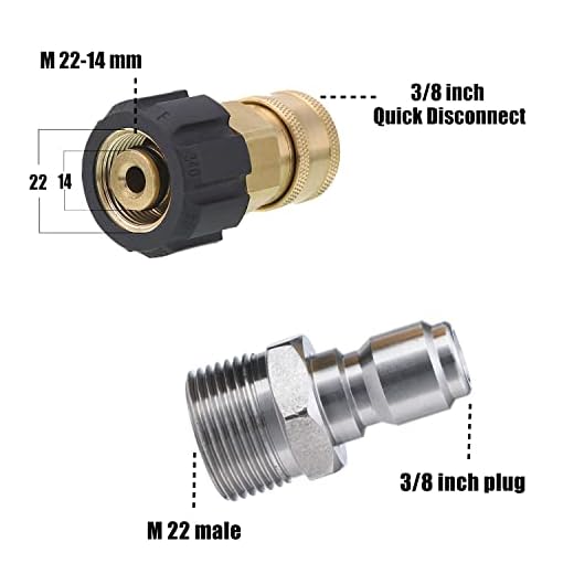 Durable Pressure Washer Adapter Set