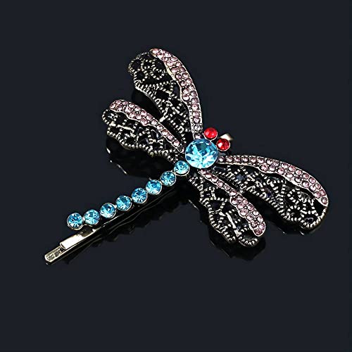 Funboat Coraline Seeing Stone Dragonfly Hair Clip Set - Cora-Line Costume Button Key Necklace - Halloween Horror Movie Cosplay Gifts For Kids Girls Teens Women Men (Set - 7) #TOP5