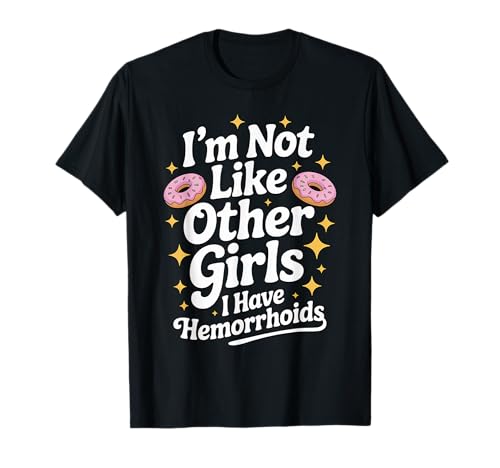 Camisa vergonzosa Hemorroides Humor Adulto Inapropiado Camiseta