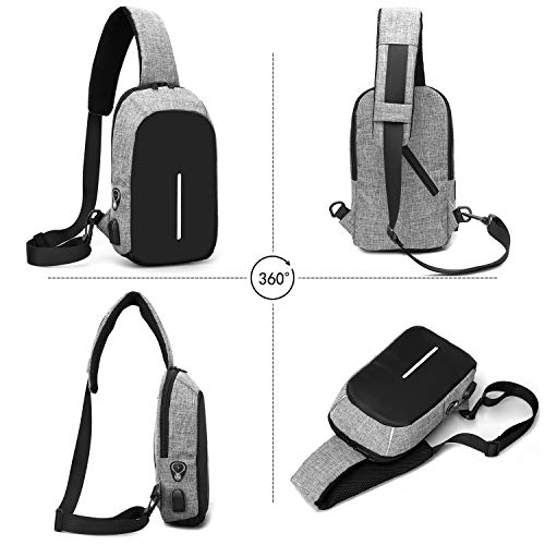 FANDARE Moda Zaino Monospalla Borsa a Tracolla