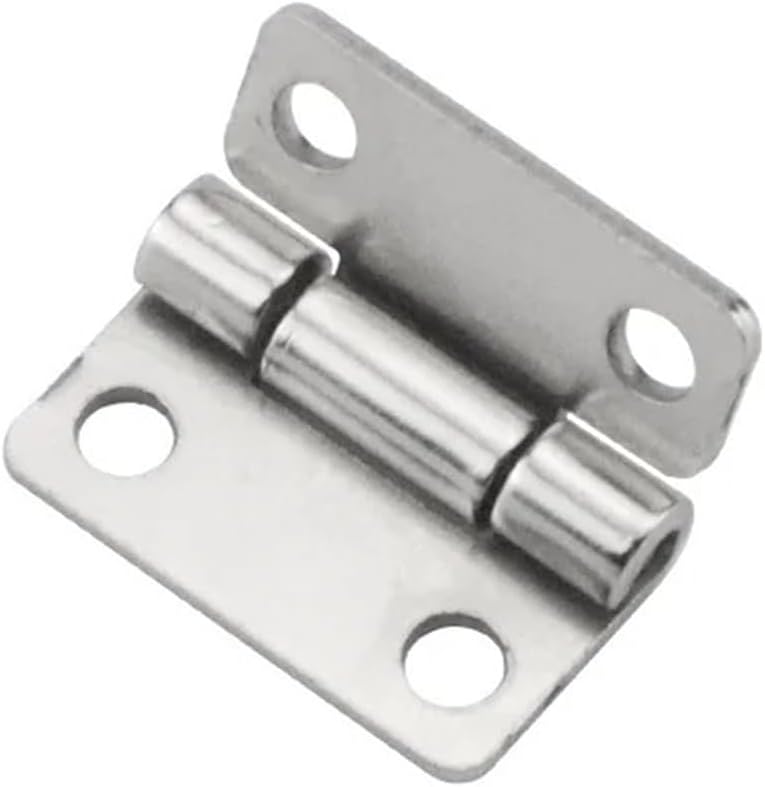 Arbitrary Stop Positioning Small Damping Hinge for Furniture Cabinet Doors and Instruments Folding Hinge with Damping 1Pcs(1.0N.m-Through-Hole)