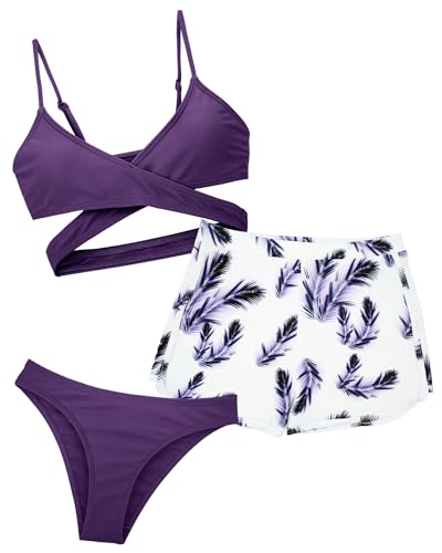 Maillot de bain fille 14 ans avec short couvrant pour la piscine