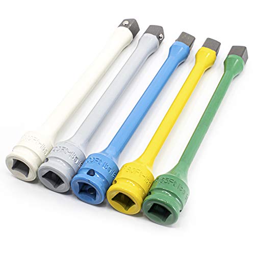 Genius Tools 5 Piece 1/2" Dr. Torque Extension Bar Set To-405Ext #TOP1