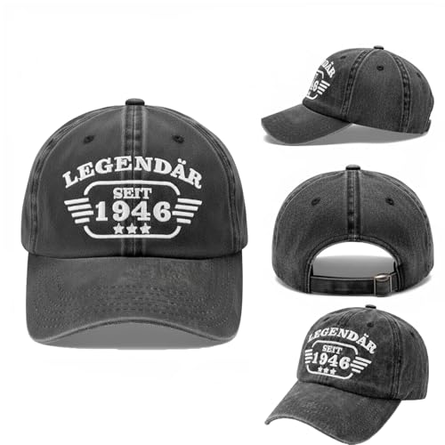 COSBERY Cap Geschenke für Männer,Baseball Cap Herren Geburtstag Mann, Geburtstagsgeschenk/Vatertagsgeschenk/Weihnachtstag für Männer