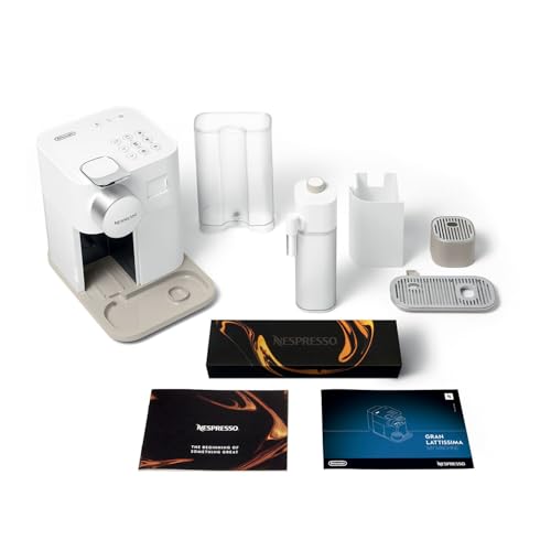 Comparison: Nespresso Machine Lattissima 9 Nespresso Gran Lattissima Original Espresso Machine with Milk Frother by De'Longhi, Fresh White