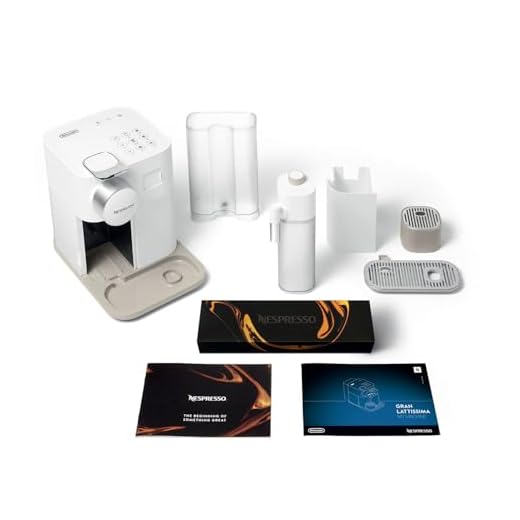Nespresso Gran Lattissima Espresso Machine by De'Longhi, 1000ml, White