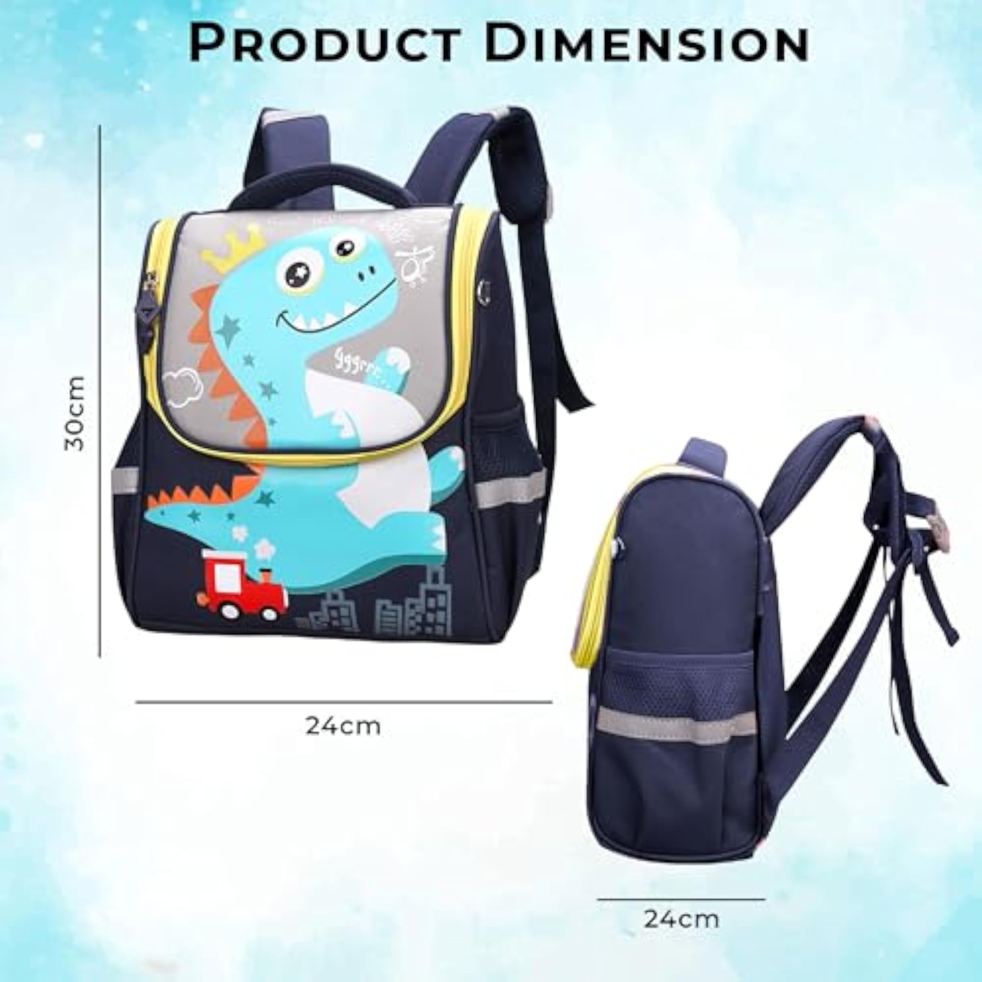 Cartoon Printed Lightweight Toddler Backpack