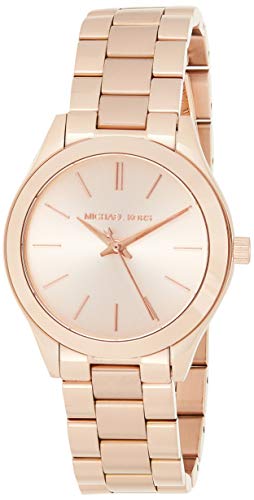 Michael Kors Women's Mini Slim Runway Rose Gold-Tone Watch MK3513 - //coolthings.us