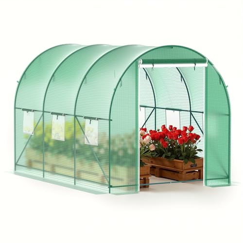 GOJOOASIS Greenhouse Outdoor Green House for Outside Winter Heavy...