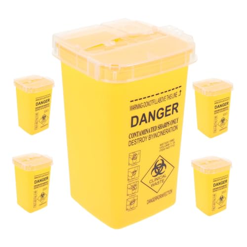 COLLBATH Elegant Safe Multi-Purpose Container Waste Needle Storage Box Easy Operation