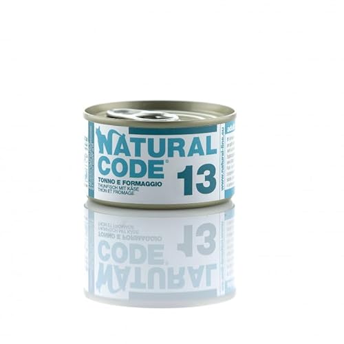 Natural Code Scatoletta Umido Gatto 85gr (N.13 Tonno Formaggio)