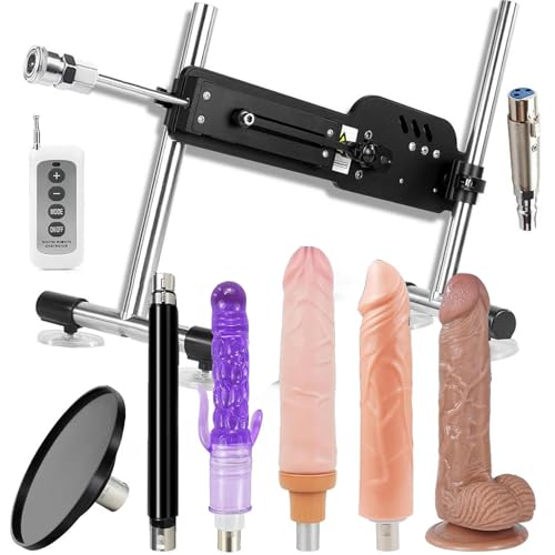 Machine a sex va et vient XXL automatique avec gode double pour couple