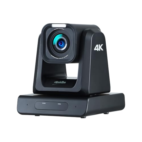 Image of zowietek 4K PTZ Camera(Native NDI|HX3), ZowiePTZ, Ergo-Ease Remote, ZowieX APP Manager, 25X Optical+12X Digital Zoom, Black, SDI /HDMI /USB, RTSP /RTMP(s) /SRT Stream, Meeting, Church, Event, Teaching
