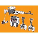 HG MG MS 高機動型ゲルググ用 ディテールアップパーツ 3DプリンターPLA製 (1/144用 バックパック + 脚部ブースターパック) [並行輸入品]