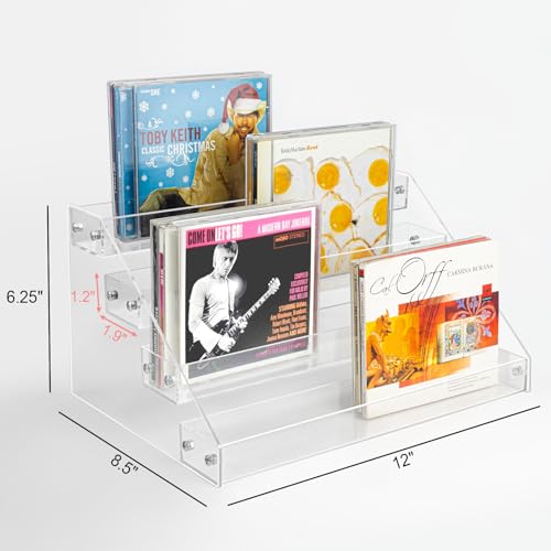 La mejor comparación de Estanterías para CDs los mejores 5. 21 Estanterías para CDs marca Vowcarol (3)