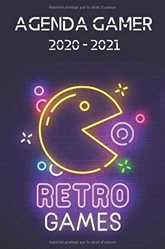 AGENDA GAMER 2020 2021 Agenda Scolaire Semainier Pour Les Lves Et Tudiants  Collge Lyce Facult  Pour Une Anne Sc 
