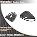 MCARCAR KIT W205 Carbon Fiber Side Mirror Covers for Mercedes Benz W205 C-Class C300 C400 & W213 E-Class & W222 S Class S550 S600 Replacement Style Rearview Caps Body Kit