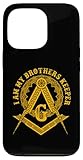Brother Keeper Family Mason Illuminati Sign Occult Gift Case for iPhone 13 Pro
