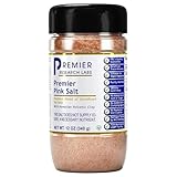 Premier Research Labs Pink Salt - Hawaiian Red Alaea Sea Salt Blend for Food, Cooking, and Eating - Flaky, Unrefined, and Additive-Free, 12 oz