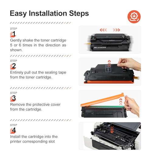 Image of 052H CF226X Compatible for Canon 052H 26X Toner Cartridge 2-Pack High Yield | Black Replacement for Canon 052 052H CF226X Toner Cartridge for MF421dw MF424dw MF426dw MF429dw LBP214dw LBP215dw Printer