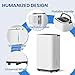 3000 Sq.Ft Dehumidifier for Basement with Drain Hose, 30 Pint Large Best Compressor Dehumidifiers for Home or Garage, Smart Humidity Control, 24H Timer & Child Lock, Ideal for Large Rooms, Garage