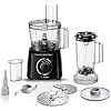 Bosch MultiTalent 3 MCM3201BGB 800W 2.3L Food Processor with 2 speeds, 1 litre blender and/Slicing/Grating/Beating attachments. - Black