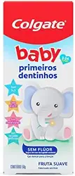 Creme dental Baby Primeiros Dentinhos, Creme Dental Infantil Sem Flúor, Fruta Suave, 2-24 Meses, 50g