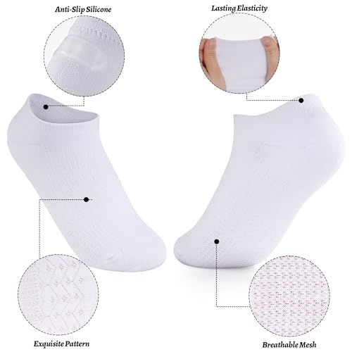 No Show Socks Women Low Cut Ankle Cotton Breathable Athletic Socks 9 Pairs2