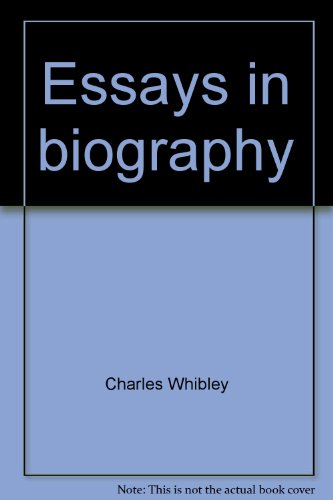 Essays in biography B004BCRZUG Book Cover