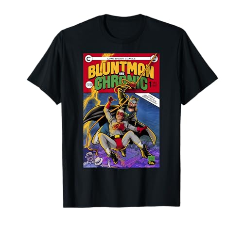 Jay and Silent Bob Bluntman and Chronic Comic Cover T-Shirt