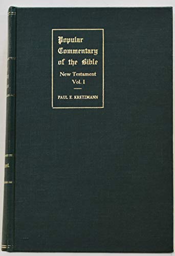Popular Commentary of the Bible New Testament V... B002X4UWJA Book Cover