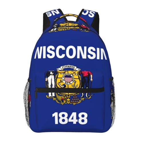 Mochila de senderismo EdWal Wisconsin impermeable bolsa de viaje para hombres y mujeres