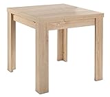 ausziehtisch garten Esszimmertisch mit einer Größe von bis zu 136 x 80 cm