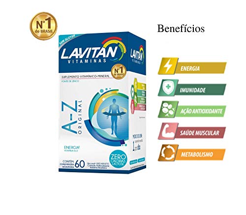 Lavitan A-z Com 60 Comprimidos