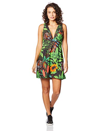 Vestido Curto Estampado, Colcci, Feminino, Multicor, 40