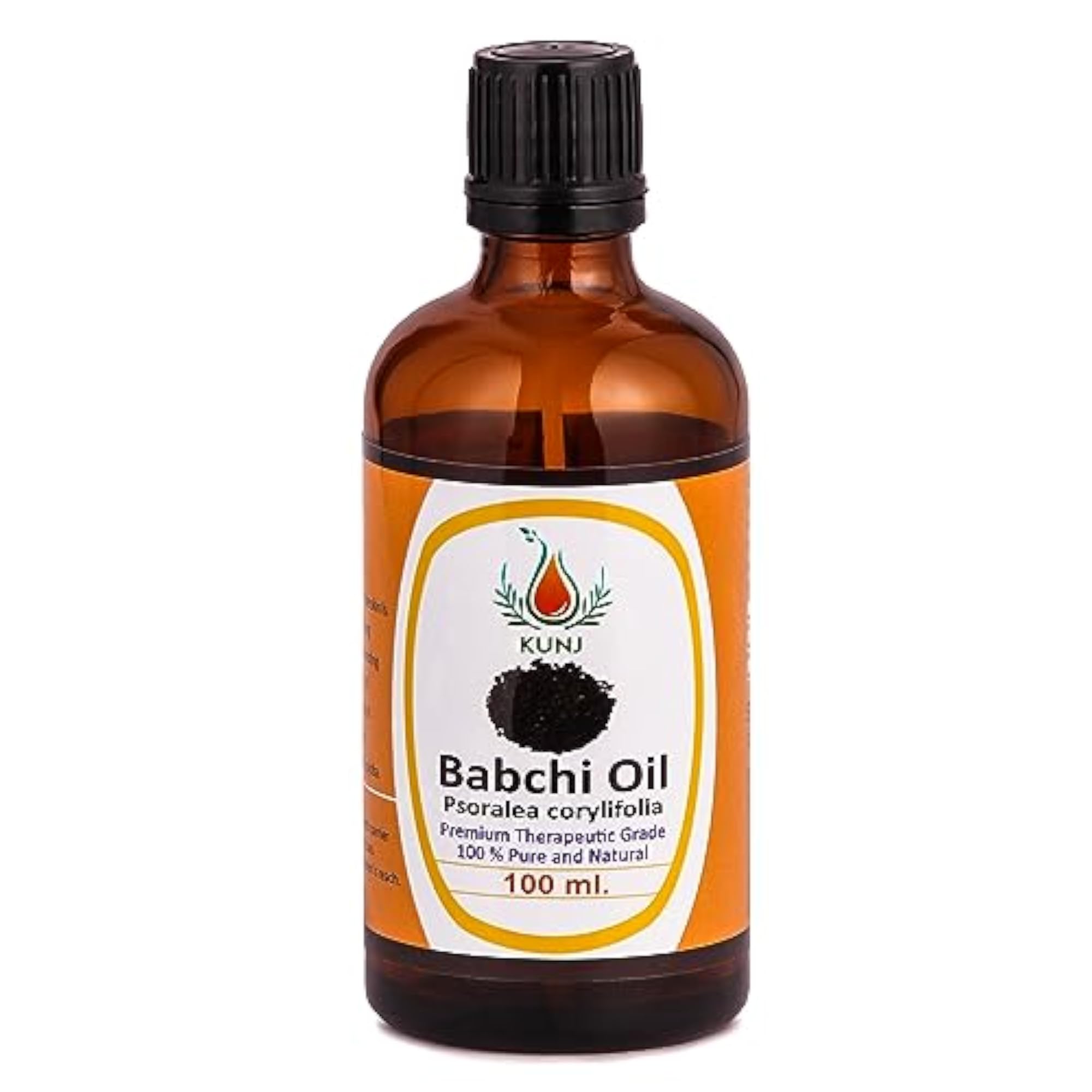 KUNJ 100% Pure Babchi Oil, 100ML
