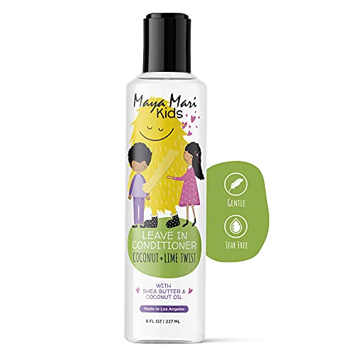 Maya Mari - Kids Leave-In Conditioner With Coconut Oil, Shea Butter, And Marula Oil, Coconut And Lime Twist, 8 Oz #TOP7