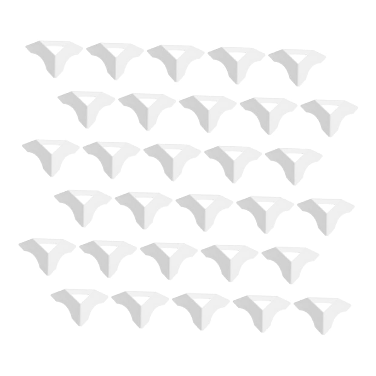 HOLIDYOYO 30Pcs Transparent Plastic Cube Holder Stand Display Base for Puzzle Storage Office Desk Organizer for Speed Cube and Photography