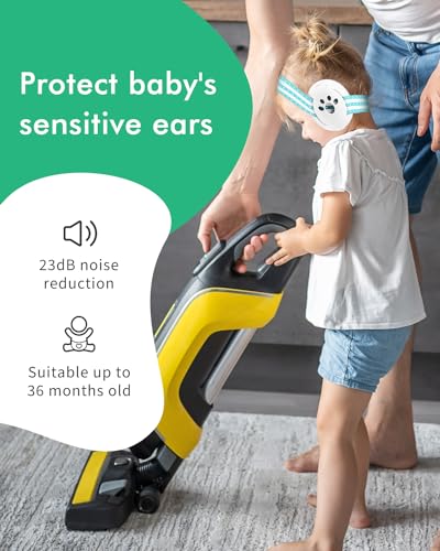 Image of Baby Ear Protection, Noise Cancelling Headphones for Babies, Noise Reduction Earmuffs for Infant and Toddlers up to 36 Months