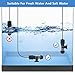hygger Small Aquarium Betta Heater, Submersible Fish Tank Heater 10W/25W/50W/100W with LED Digital Display, Suitable for Marine Saltwater and Freshwater up to 5/10/16/26 Gallon